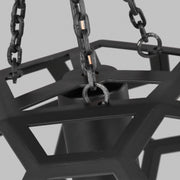 Visual Comfort Studio AP1051MBK Feccetta One Light Pendant, Midnight Black Alternate Image 2.jpg
