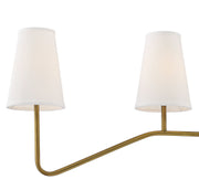 Shoppers Lighting SH10078NB Eva Four Light Chandelier, Natural Brass Alternate Image.jpg