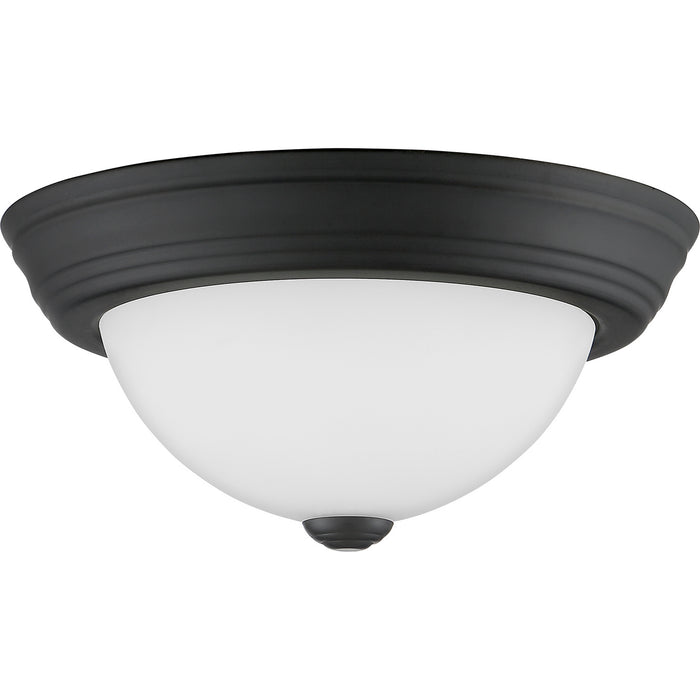 Quoizel ERW1611MBK Erwin One Light Flush Mount, Matte Black Alternate Image.jpg