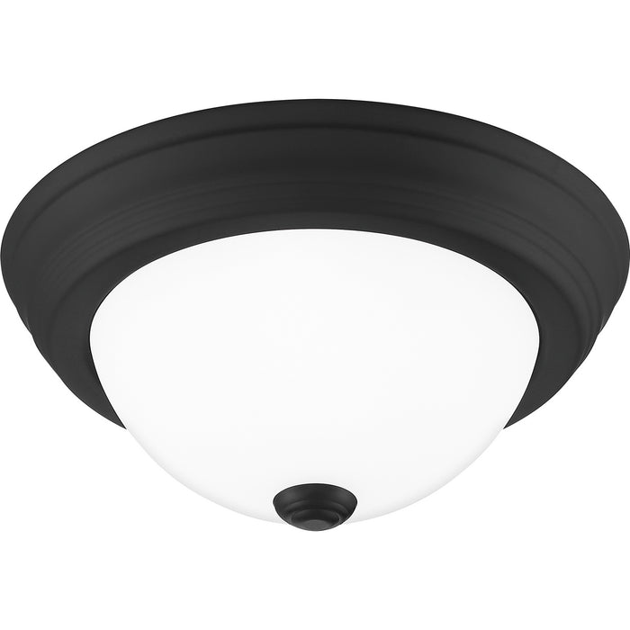 Quoizel ERW1611MBK Erwin One Light Flush Mount, Matte Black Alternate Image 3.jpg