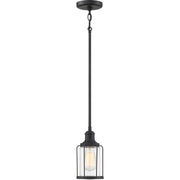 Quoizel LUD1505EK Ludlow One Light Mini Pendant, Earth Black Alternate Image 2.jpg