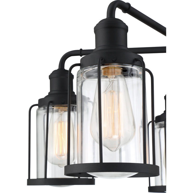 Quoizel LUD5026EK Ludlow Five Light Chandelier, Earth Black Alternate Image 4.jpg