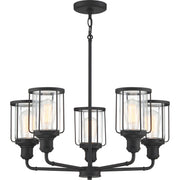 Quoizel LUD5026EK Ludlow Five Light Chandelier, Earth Black Alternate Image.jpg