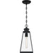 Quoizel PAX1907MBK Paxton One Light Outdoor Hanging Lantern, Matte Black Alternate Image 2.jpg