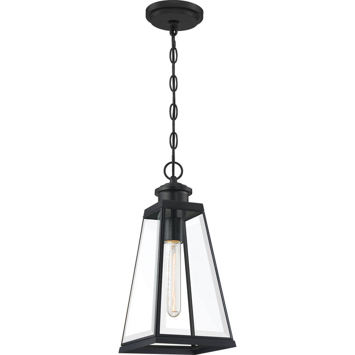 Quoizel PAX1907MBK Paxton One Light Outdoor Hanging Lantern, Matte Black Alternate Image 3.jpg