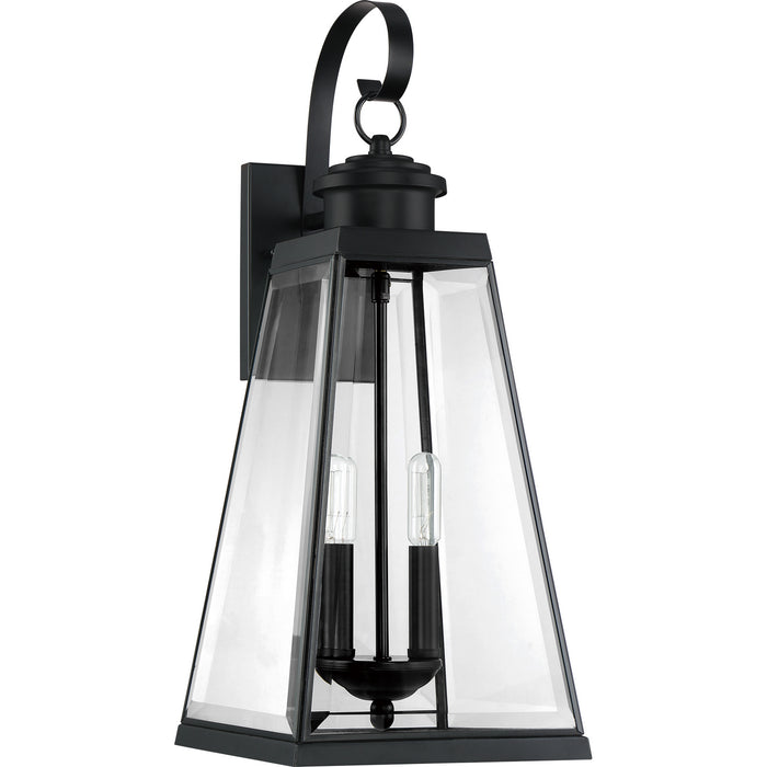Quoizel PAX8409MBK Paxton Two Light Outdoor Wall Lantern, Matte Black Alternate Image.jpg