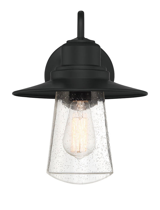 Quoizel RAD8410MBK Radford One Light Outdoor Wall Lantern, Matte Black Alternate Image 2.jpg