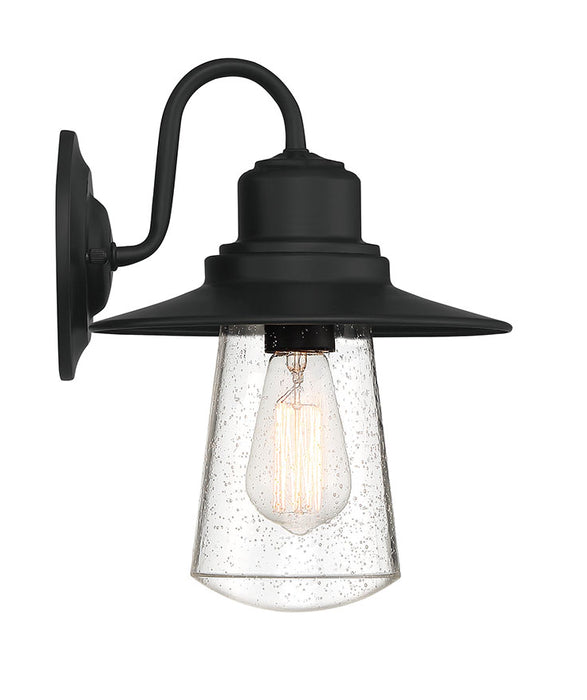 Quoizel RAD8410MBK Radford One Light Outdoor Wall Lantern, Matte Black Alternate Image 3.jpg
