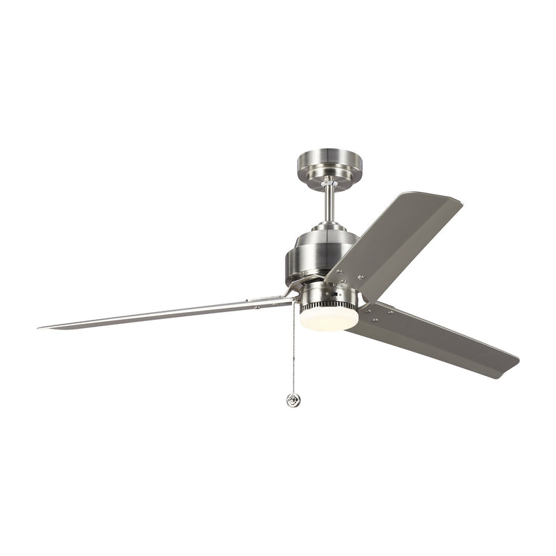 Visual Comfort Fan 3AR54BS Arcade 54 Ceiling Fan, Brushed Steel Alternate Image.jpg