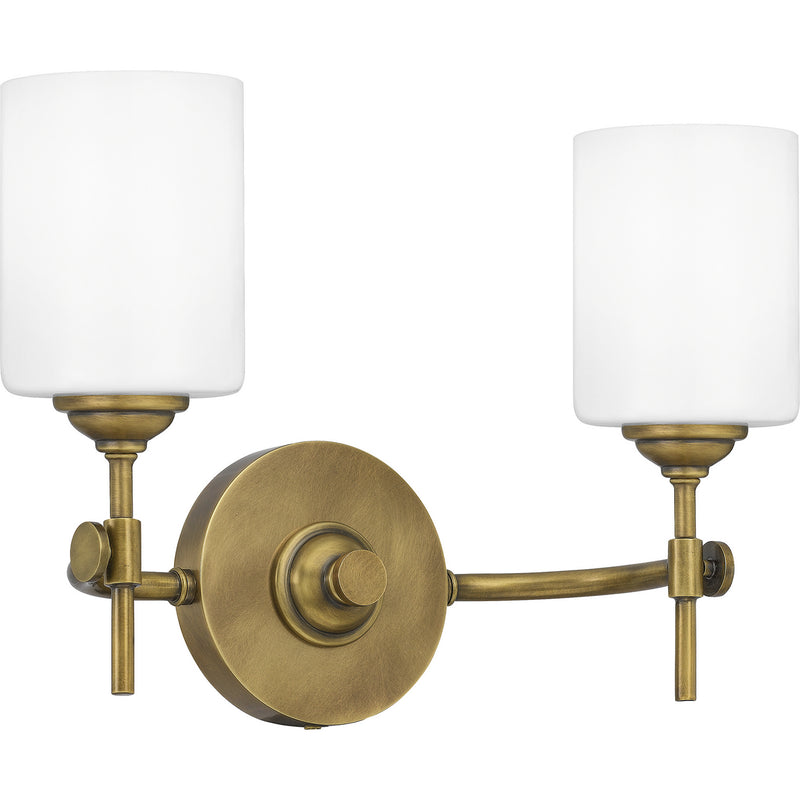 Quoizel ARI8615WS Aria Two Light Bath, Weathered Brass Alternate Image 2.jpg