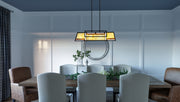 Quoizel ATW439MBK Atwater Four Light Island Chandelier, Matte Black Alternate Image.jpg
