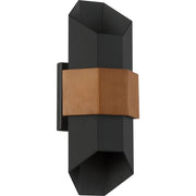 Quoizel CHS8307MBK Chasm LED Outdoor Lantern, Matte Black Alternate Image.jpg