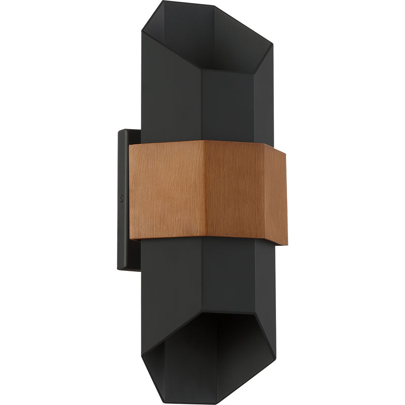 Quoizel CHS8307MBK Chasm LED Outdoor Lantern, Matte Black Alternate Image.jpg