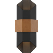 Quoizel CHS8307MBK Chasm LED Outdoor Lantern, Matte Black Alternate Image 2.jpg