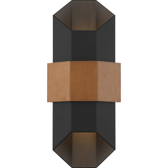 Quoizel CHS8307MBK Chasm LED Outdoor Lantern, Matte Black Alternate Image 2.jpg