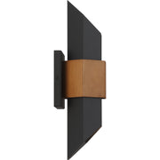 Quoizel CHS8307MBK Chasm LED Outdoor Lantern, Matte Black Alternate Image 3.jpg