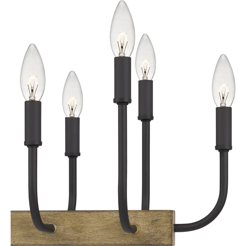 Quoizel COD139MBK Coda 16 Light Island Chandelier, Matte Black Alternate Image 4.jpg