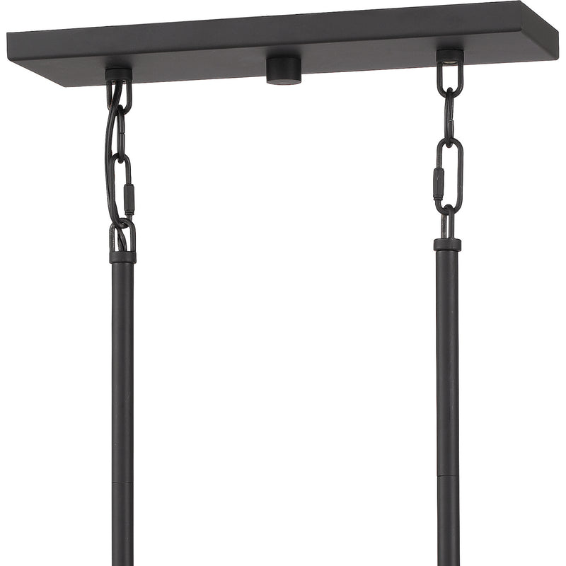 Quoizel COD139MBK Coda 16 Light Island Chandelier, Matte Black Alternate Image.jpg