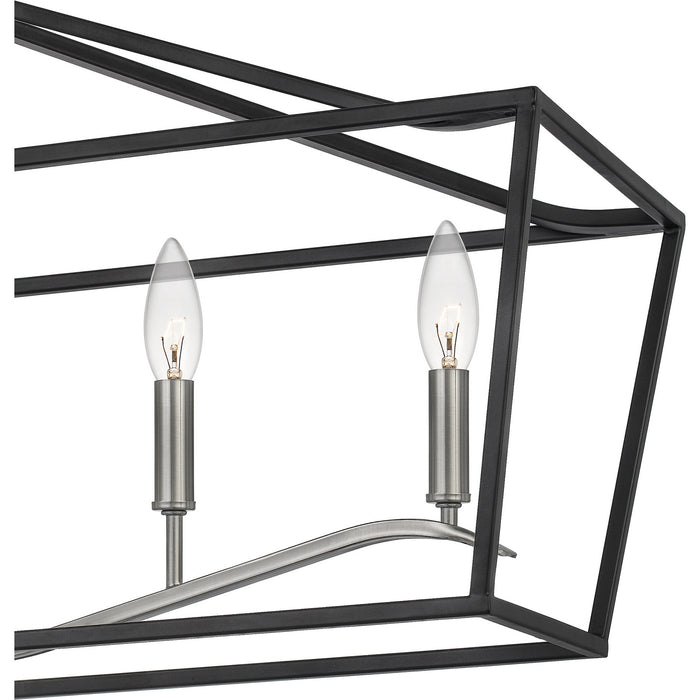 Quoizel CTA642MBK Catalina Six Light Island Chandelier, Matte Black Alternate Image 4.jpg