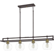 Quoizel DBS440OZ Dobbs Four Light Island Chandelier, Old Bronze Alternate Image.jpg
