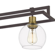 Quoizel DBS440OZ Dobbs Four Light Island Chandelier, Old Bronze Alternate Image 4.jpg