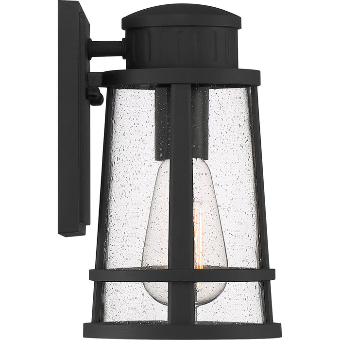 Quoizel DNM8406EK Dunham One Light Outdoor Lantern, Earth Black Alternate Image 3.jpg