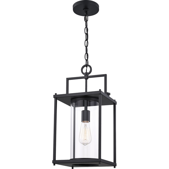 Quoizel GRE1909MBK Garrett One Light Outdoor Lantern, Matte Black Alternate Image 3.jpg