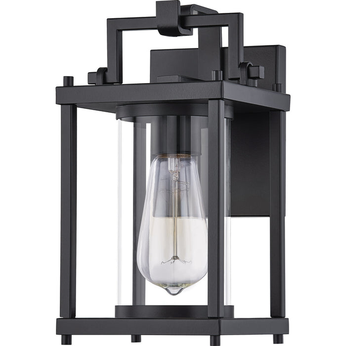 Quoizel GRE8406MBK Garrett One Light Outdoor Lantern, Matte Black Alternate Image.jpg