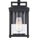 Quoizel GRE8406MBK Garrett One Light Outdoor Lantern, Matte Black Alternate Image 2.jpg