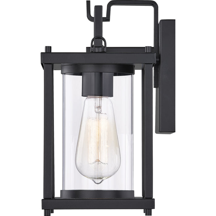 Quoizel GRE8406MBK Garrett One Light Outdoor Lantern, Matte Black Alternate Image 3.jpg