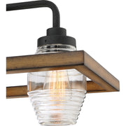 Quoizel GUI540GK Guilford Five Light Island Chandelier, Grey Ash Alternate Image 4.jpg
