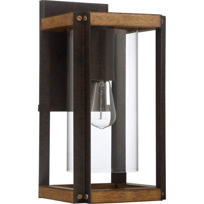 Quoizel MSQ8409RK Marion Square One Light Outdoor Lantern, Rustic Black Alternate Image.jpg