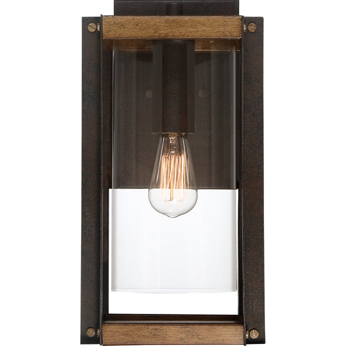 Quoizel MSQ8409RK Marion Square One Light Outdoor Lantern, Rustic Black Alternate Image 2.jpg