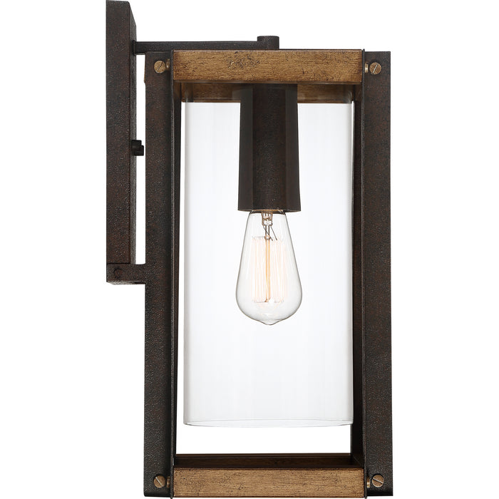 Quoizel MSQ8409RK Marion Square One Light Outdoor Lantern, Rustic Black Alternate Image 3.jpg