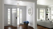 Quoizel OKF1715AWH O'Keefe Four Light Semi-Flush Mount, Antique White Alternate Image 10.jpg