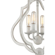 Quoizel OKF1715AWH O'Keefe Four Light Semi-Flush Mount, Antique White Alternate Image 4.jpg