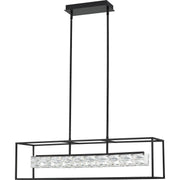 Quoizel PCDZ136MBK Dazzle LED Island Chandelier, Matte Black Alternate Image.jpg