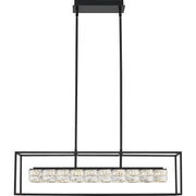 Quoizel PCDZ136MBK Dazzle LED Island Chandelier, Matte Black Alternate Image 2.jpg