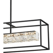 Quoizel PCDZ136MBK Dazzle LED Island Chandelier, Matte Black Alternate Image 4.jpg