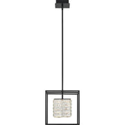 Quoizel PCDZ2812MBK Dazzle LED Pendant, Matte Black Alternate Image 2.jpg