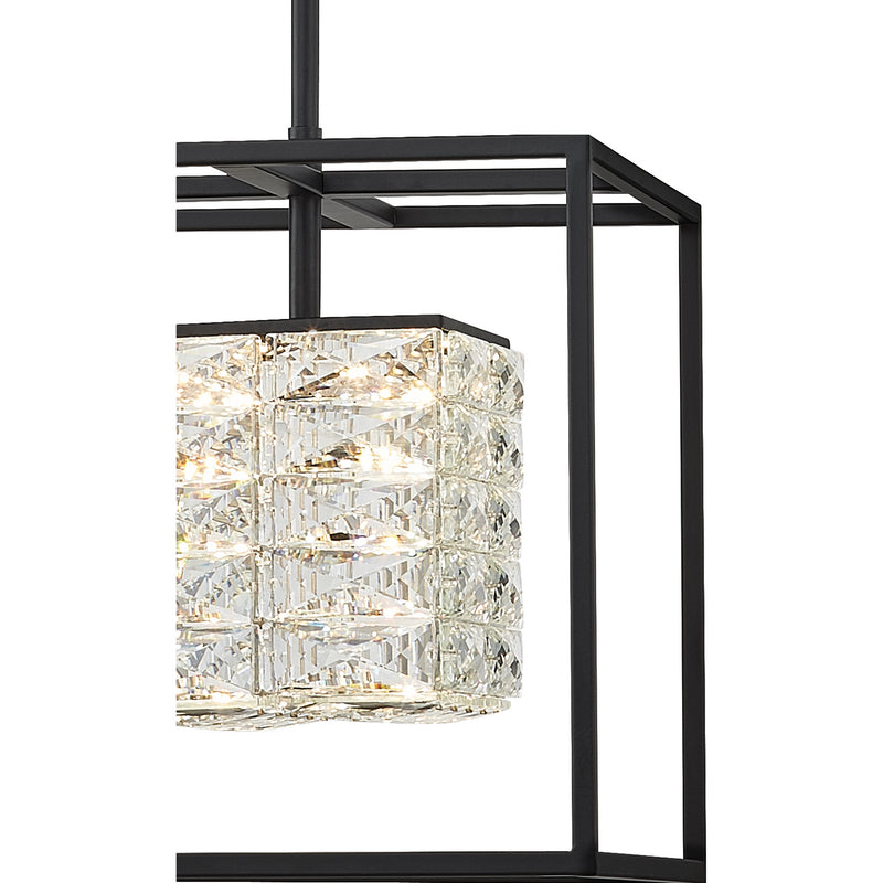 Quoizel PCDZ2812MBK Dazzle LED Pendant, Matte Black Alternate Image 4.jpg