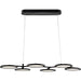 Quoizel PCNR639MBK Nitro LED Island Chandelier, Matte Black Alternate Image 3.jpg