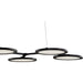 Quoizel PCNR639MBK Nitro LED Island Chandelier, Matte Black Alternate Image 4.jpg