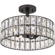 Quoizel QF4046WT Coffman Three Light Semi Flush Mount, Western Bronze Alternate Image 2.jpg