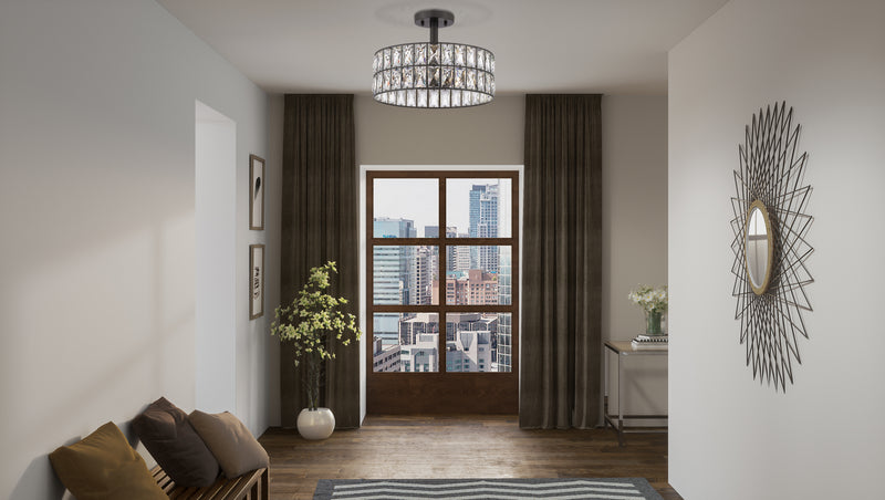 Quoizel QF4046WT Coffman Three Light Semi Flush Mount, Western Bronze Alternate Image.jpg