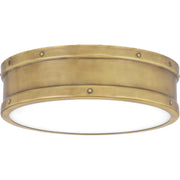 Quoizel QF5224WS Ahoy LED Flush Mount, Weathered Brass Alternate Image 2.jpg