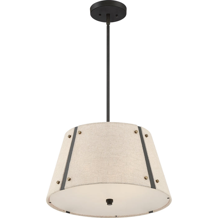 Quoizel QP5190MC Amherst Three Light Pendant, Mottled Cocoa Alternate Image 2.jpg