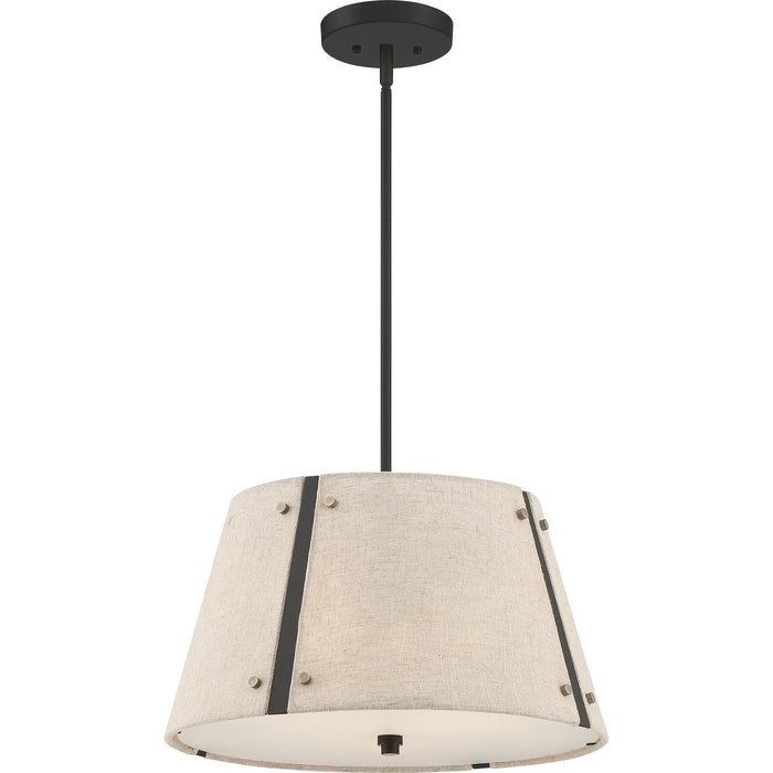 Quoizel QP5190MC Amherst Three Light Pendant, Mottled Cocoa Alternate Image 3.jpg