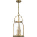 Quoizel QP5194WS Colonel Three Light Pendant, Weathered Brass Alternate Image 3.jpg