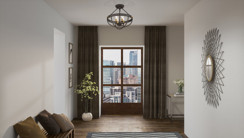 Quoizel SRG1716WT Sergeant Four Light Semi-Flush Mount, Western Bronze Alternate Image.jpg